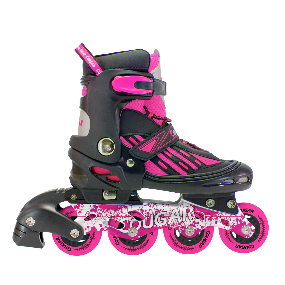 Patines Ajustables Cougar MZS833LG + Maleta