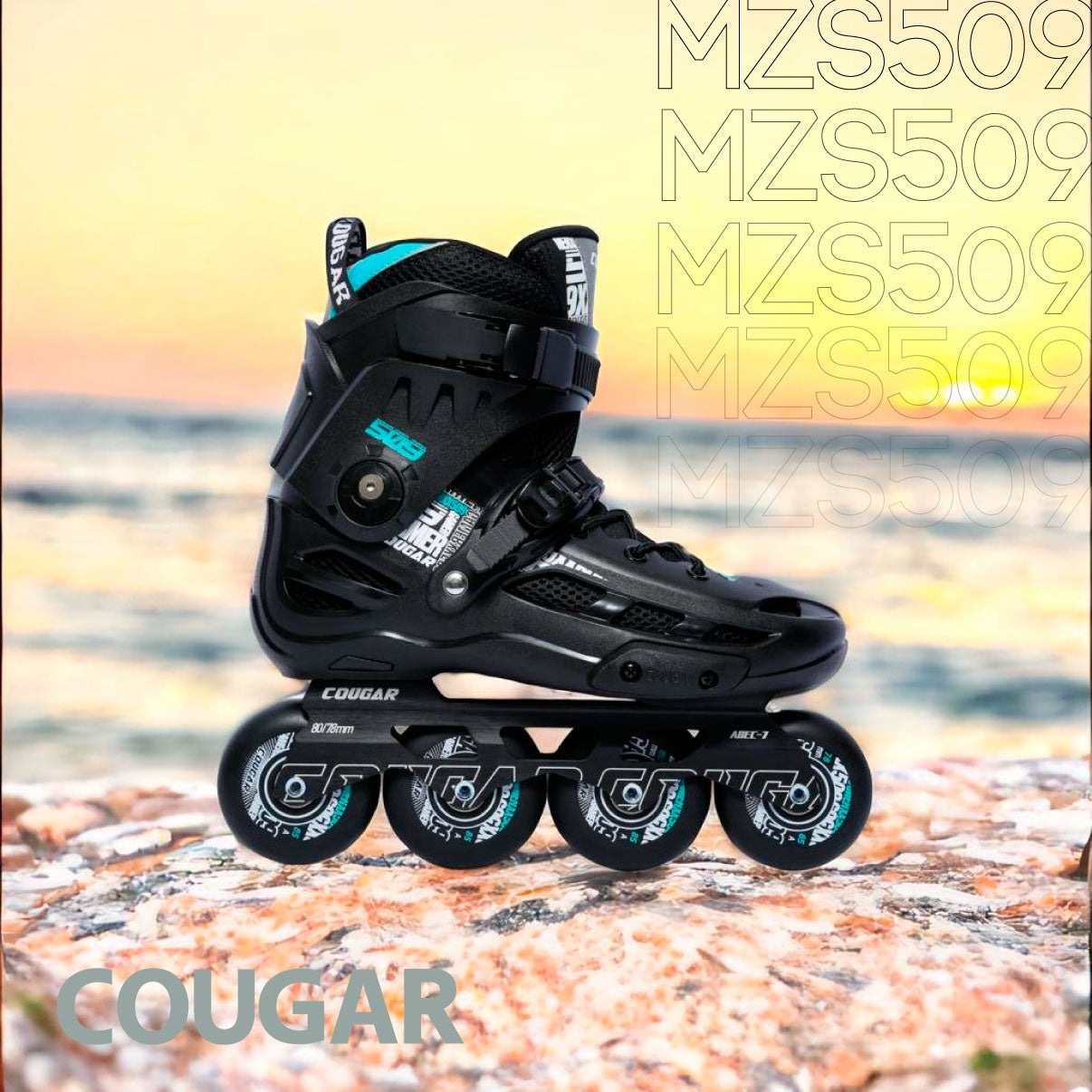 Patines en Línea Semiprofesionales Slalom MZS509