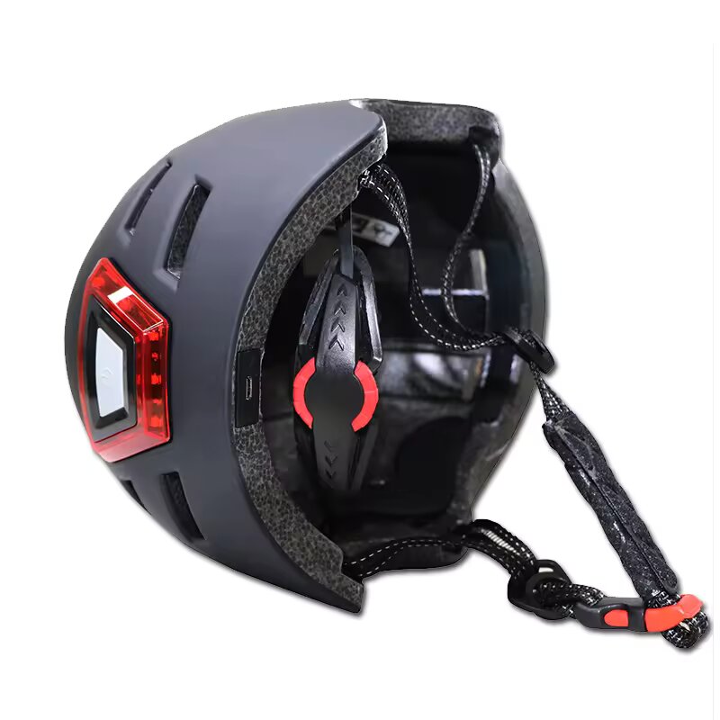 Casco Urbano Ajustable Equipado Con Luz Led