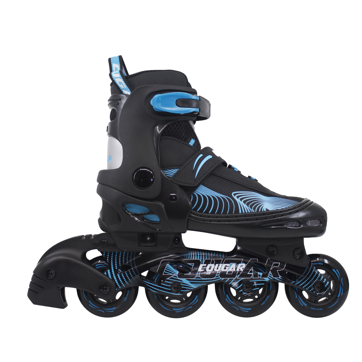 Patines Ajustables Cougar MZS833HQ (Llantas 72, 74, 76mm)