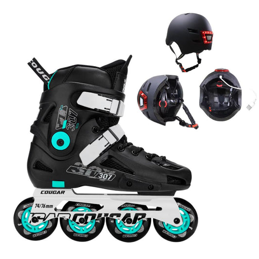 Patines COUGAR 307C + CASCO