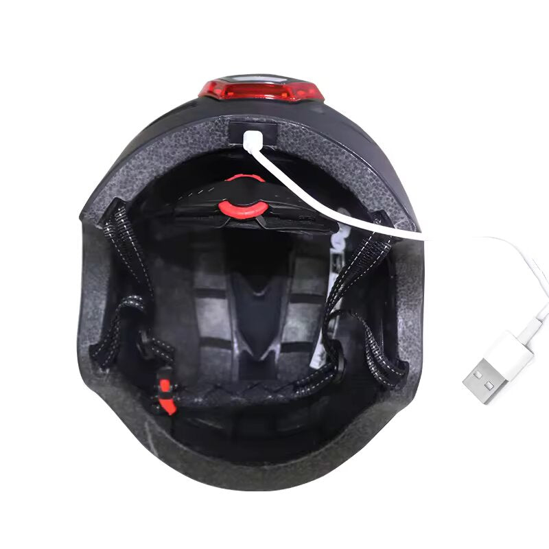 Casco Urbano Ajustable Equipado Con Luz Led