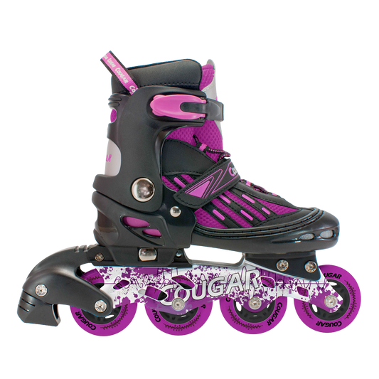 Patines Ajustables Cougar MZS833LG + Maleta