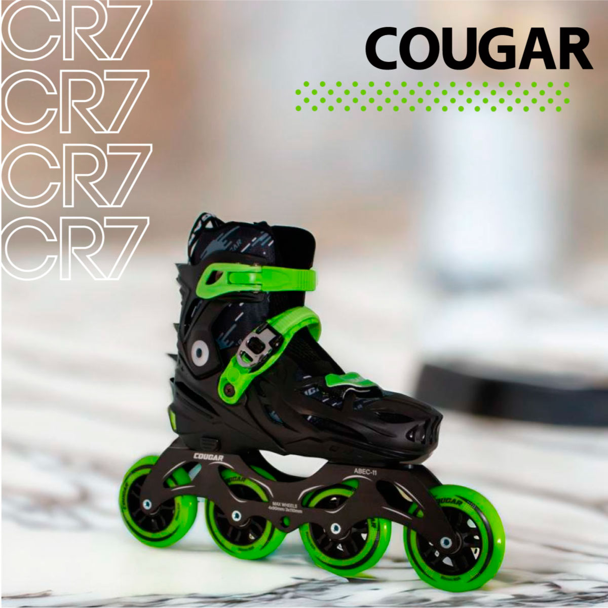 Patines Semiprofesionales Cougar Ajustables CR7