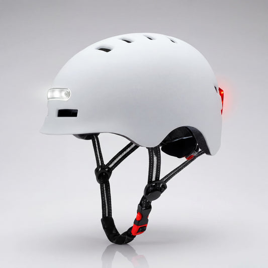 Casco Urbano Ajustable Equipado Con Luz Led
