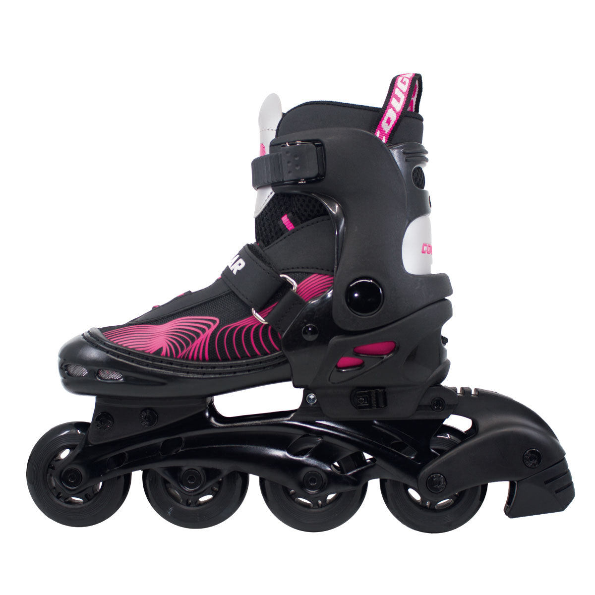 Patines Ajustables Cougar MZS833HQ (Llantas 72, 74, 76mm)