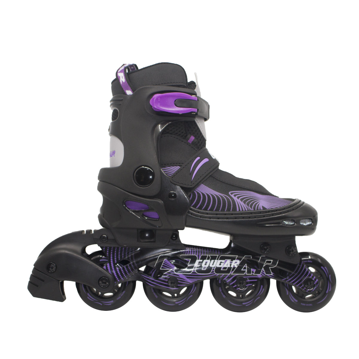 Patines Ajustables Cougar MZS833HQ (Llantas 72, 74, 76mm)