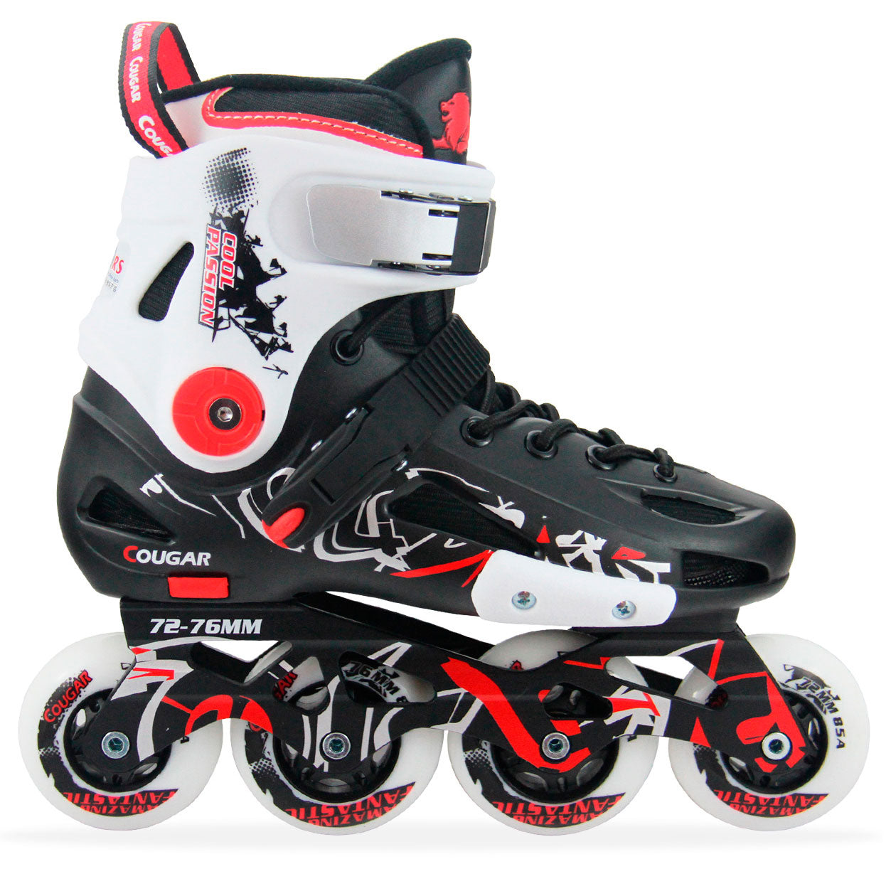 Patines en Línea Semiprofesionales Slalom MZS307 Azul