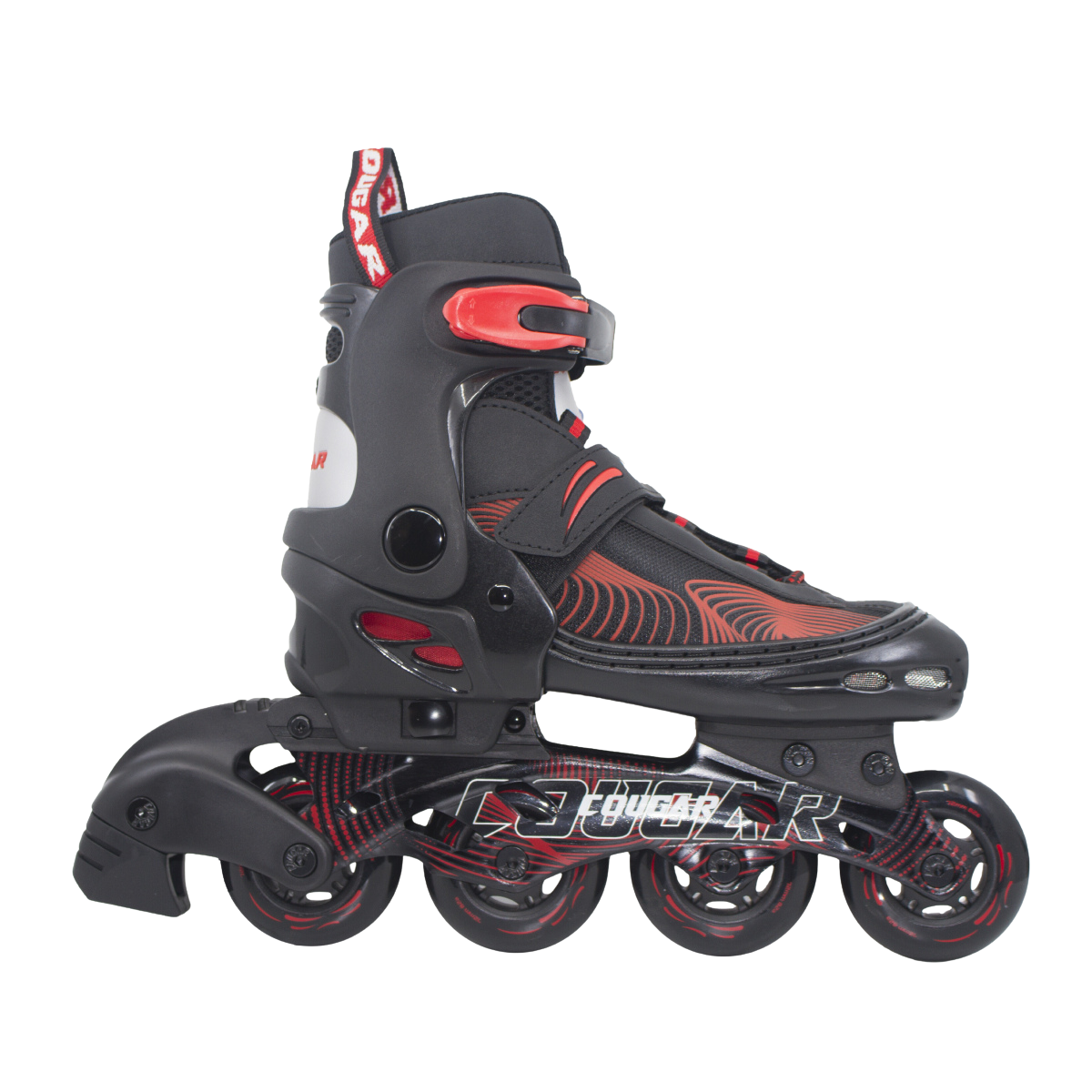 Patines Ajustables Cougar MZS833HQ (Llantas 72, 74, 76mm)