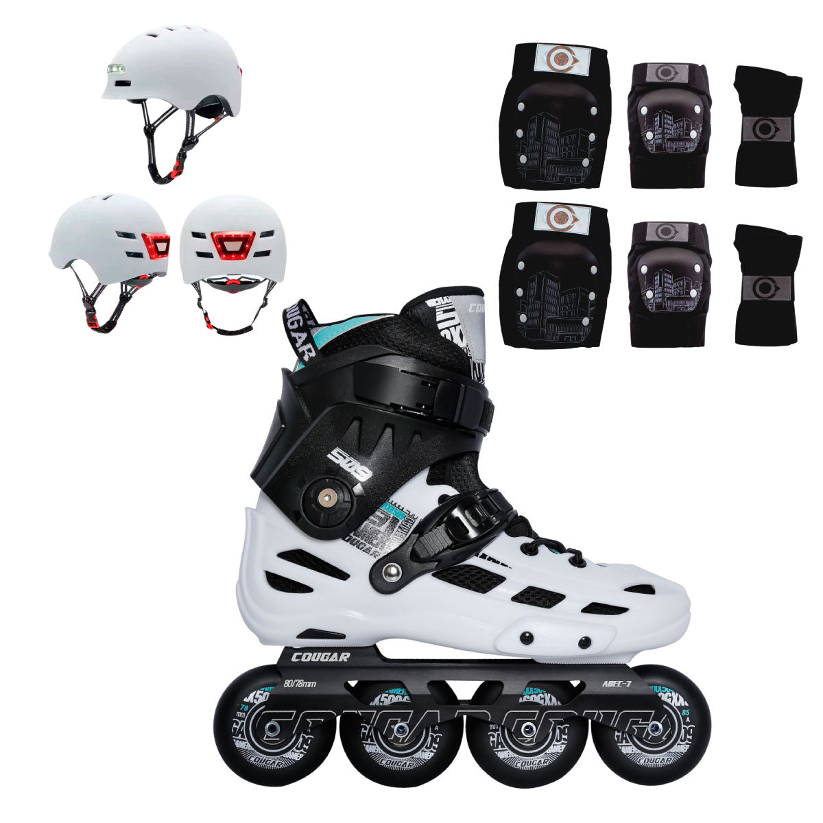 Patines en Línea Semiprofesionales Slalom MZS509