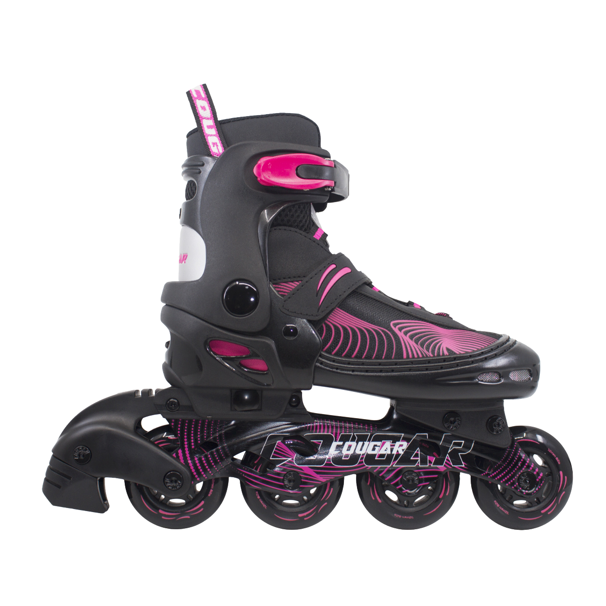 Patines Ajustables Cougar MZS833HQ (Llantas 72, 74, 76mm)