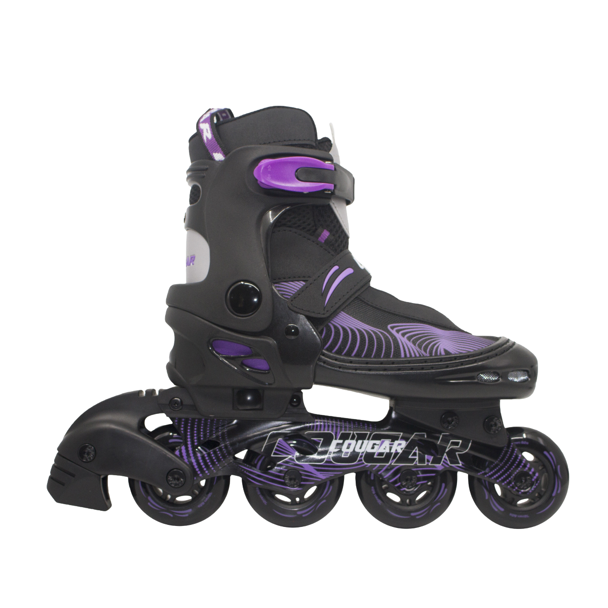 Patines Ajustables Cougar MZS833HQ (Llantas 72, 74, 76mm)