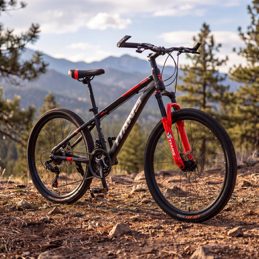 Bicicleta Tians para niños 6-9 años en Aluminio con Rin 20" + Shimano Revoshift 7V + Frenos de disco