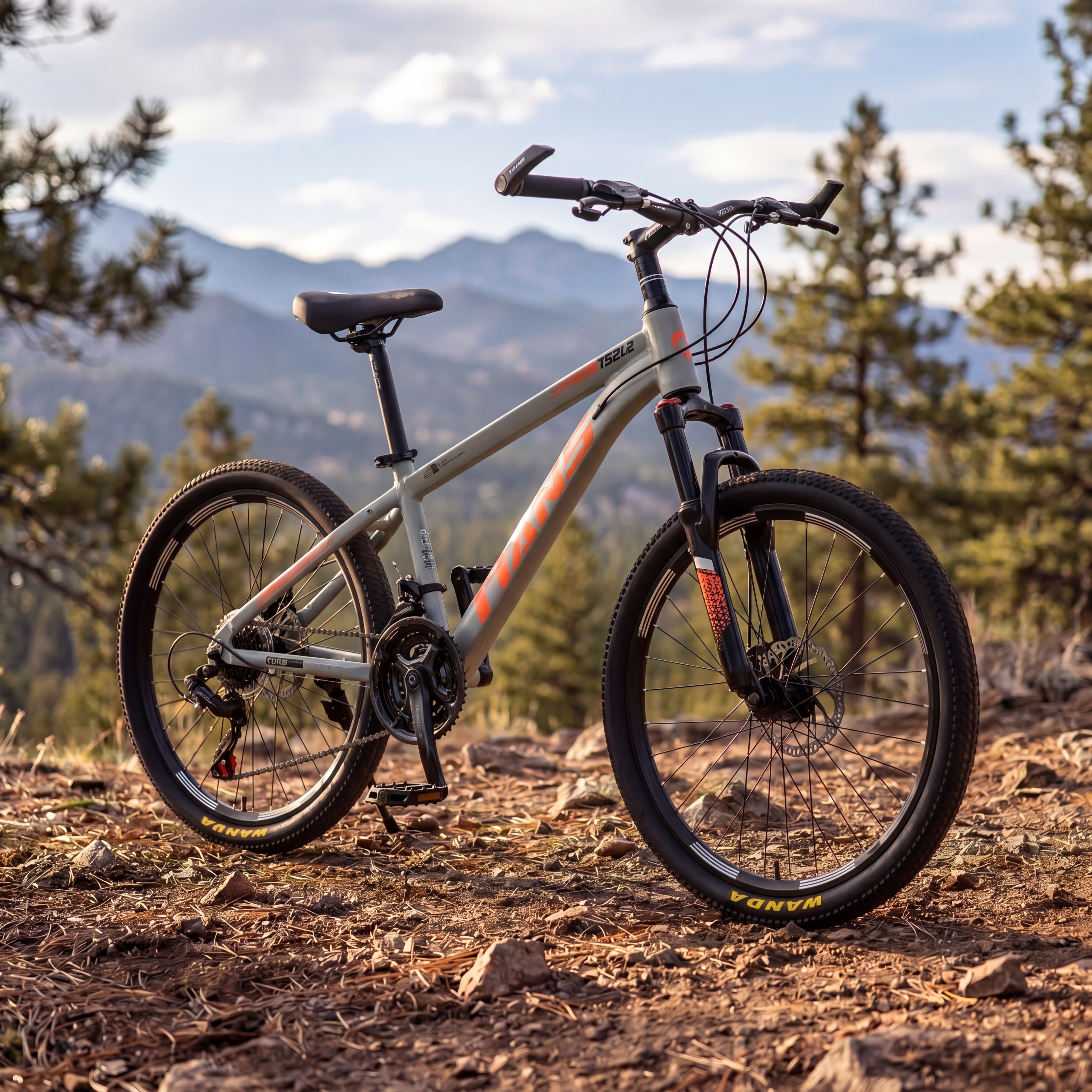 Bicicleta Tians para niños 6-9 años en Aluminio con Rin 20" + Shimano Revoshift 7V + Frenos de disco