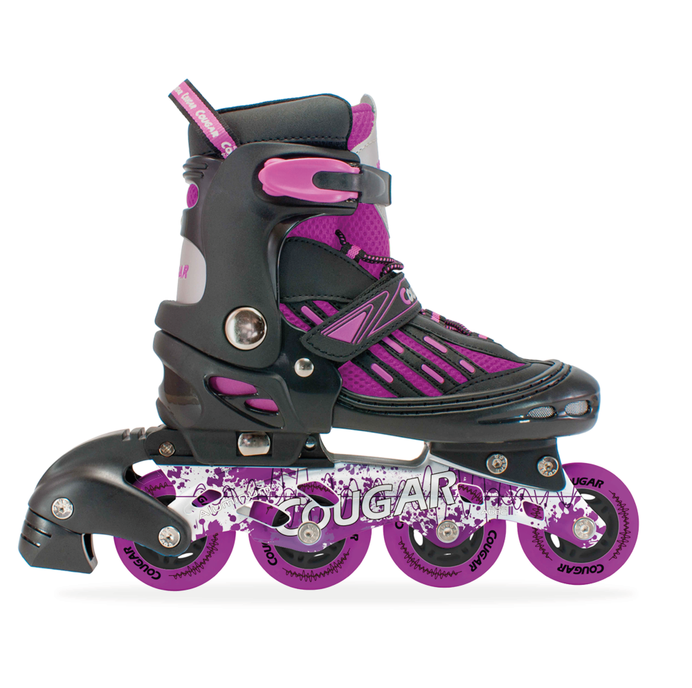 Patines Ajustables Cougar MZS833LG + Maleta