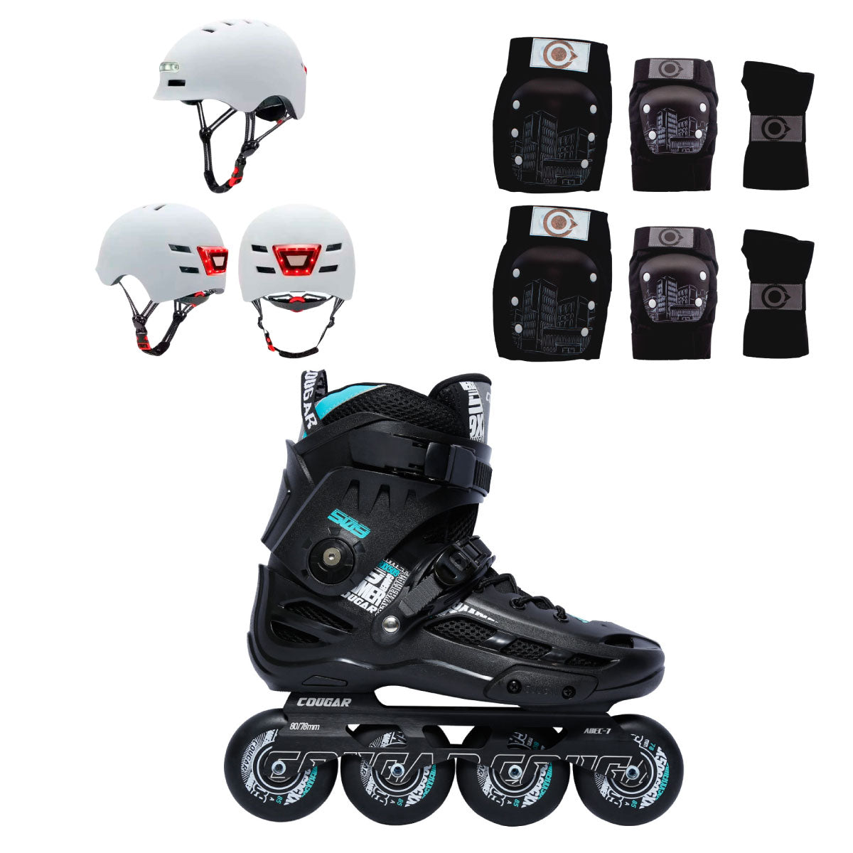 Patines en Línea Semiprofesionales Slalom MZS509