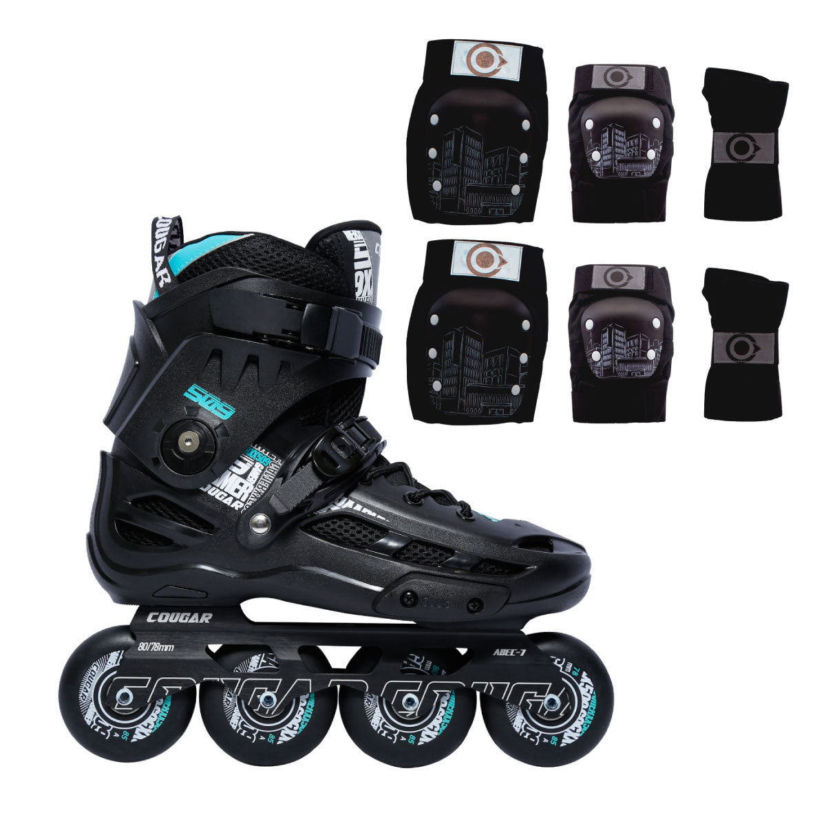 Patines en Línea Semiprofesionales Slalom MZS509