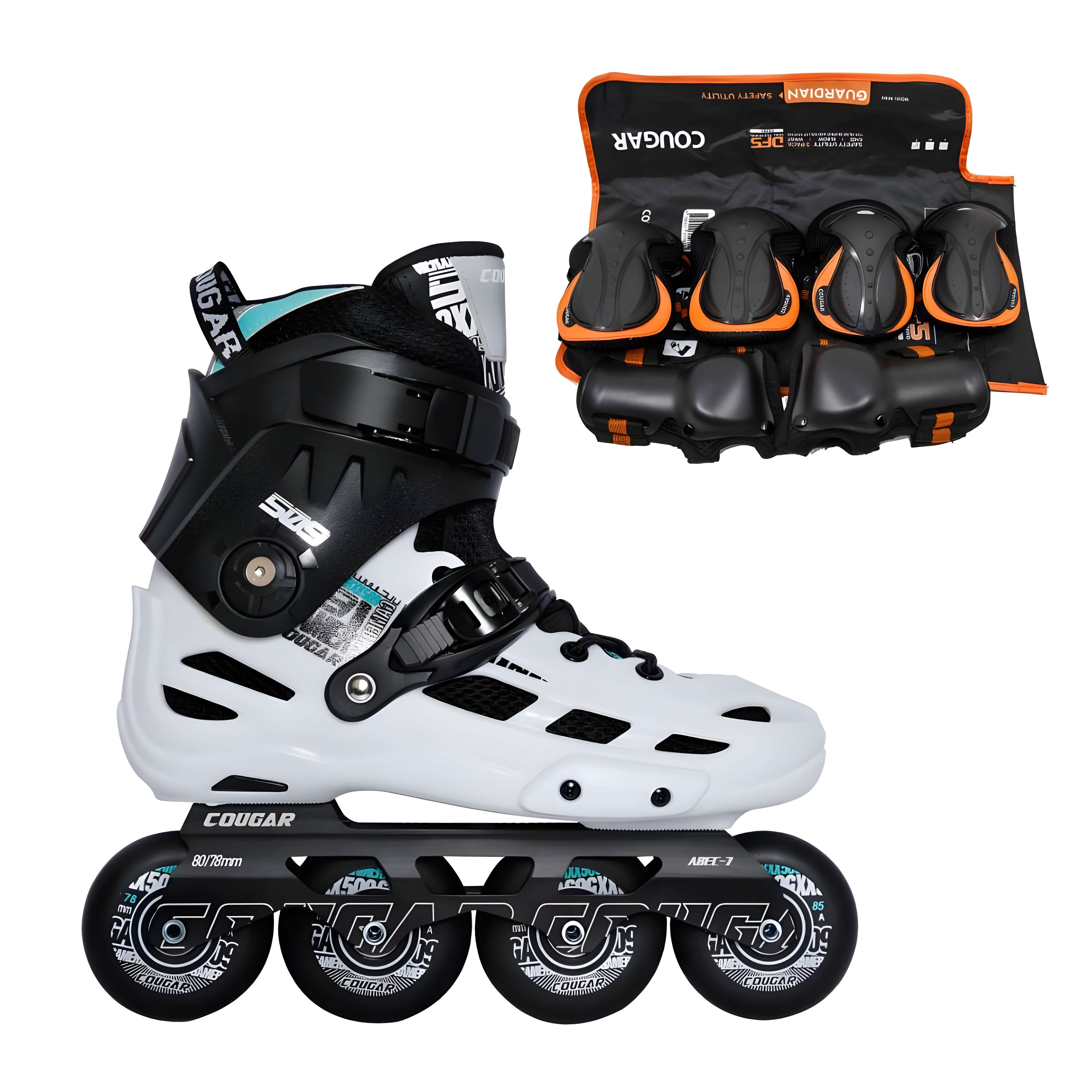 patines-en-linea-semiprofesionales-slalom-mzs509-blanco-onwheels-colombia-protecciones