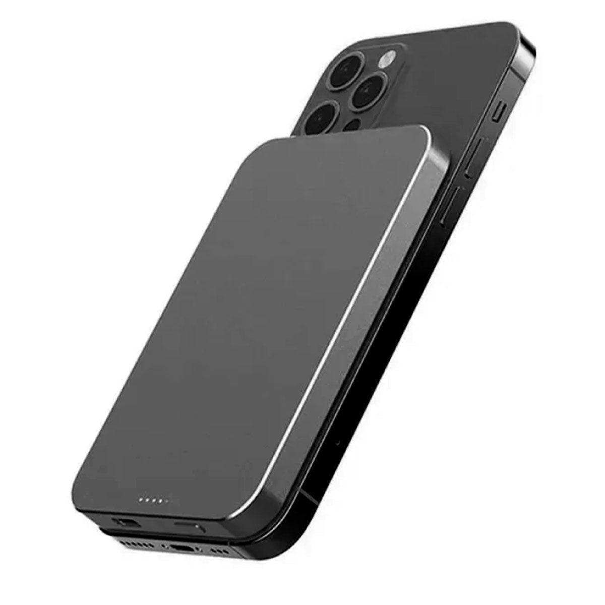 Batería  Ultradelgada,  Magnética en Aluminio De Carga Rápida Inalámbrica FOXSKY