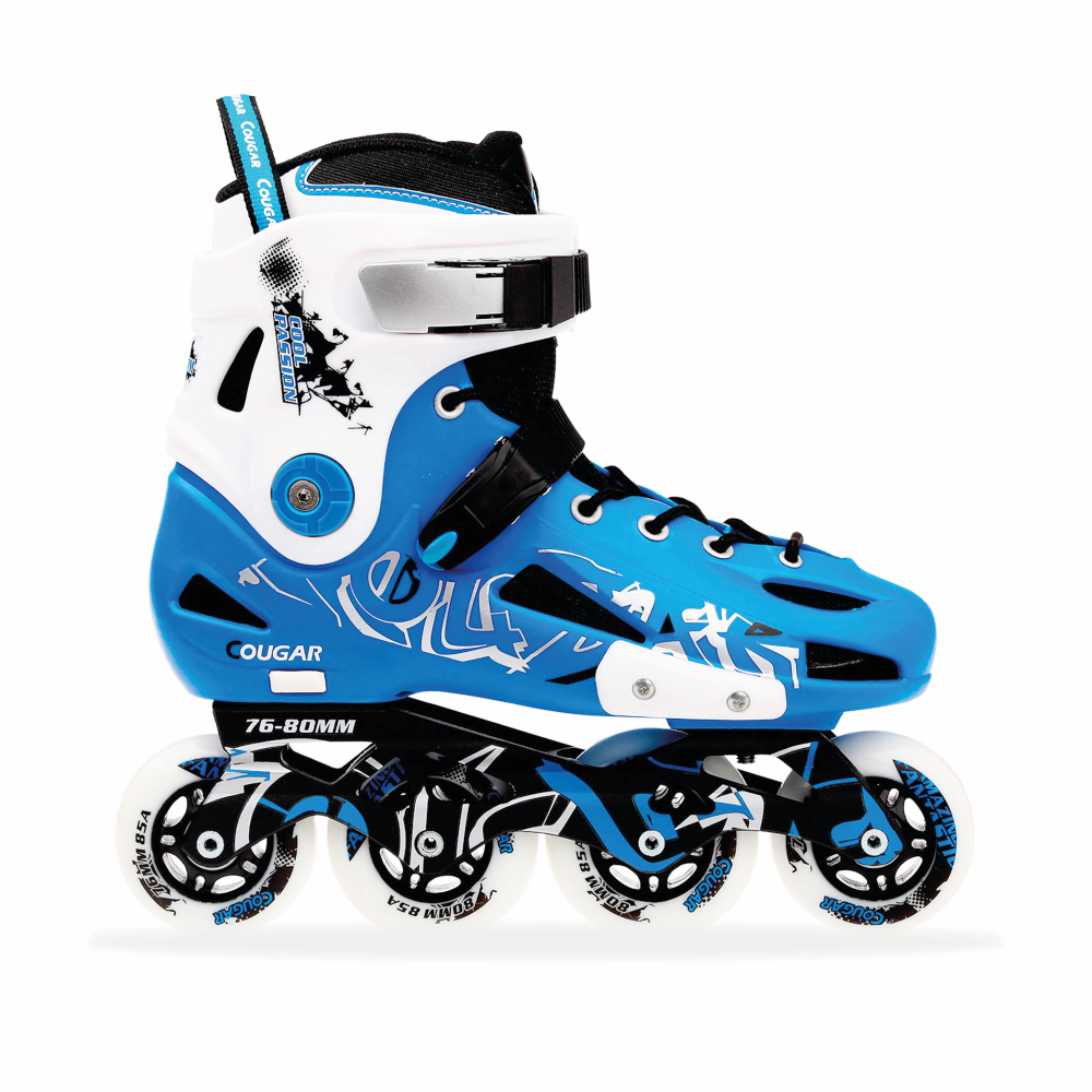 Patines en Línea Semiprofesionales Slalom MZS307 Azul