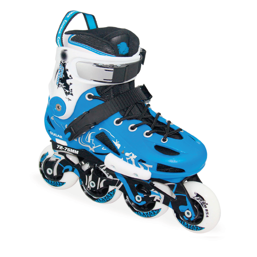 Patines en Línea Semiprofesionales Slalom MZS307 Azul