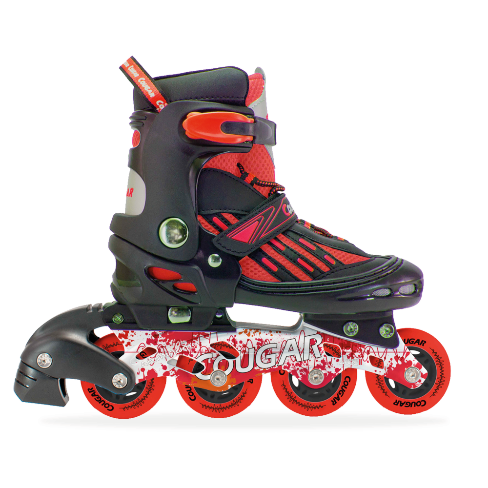 Patines Ajustables Cougar MZS833LG + Maleta